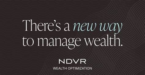 Wealth Optimization is the new Wealth Management .